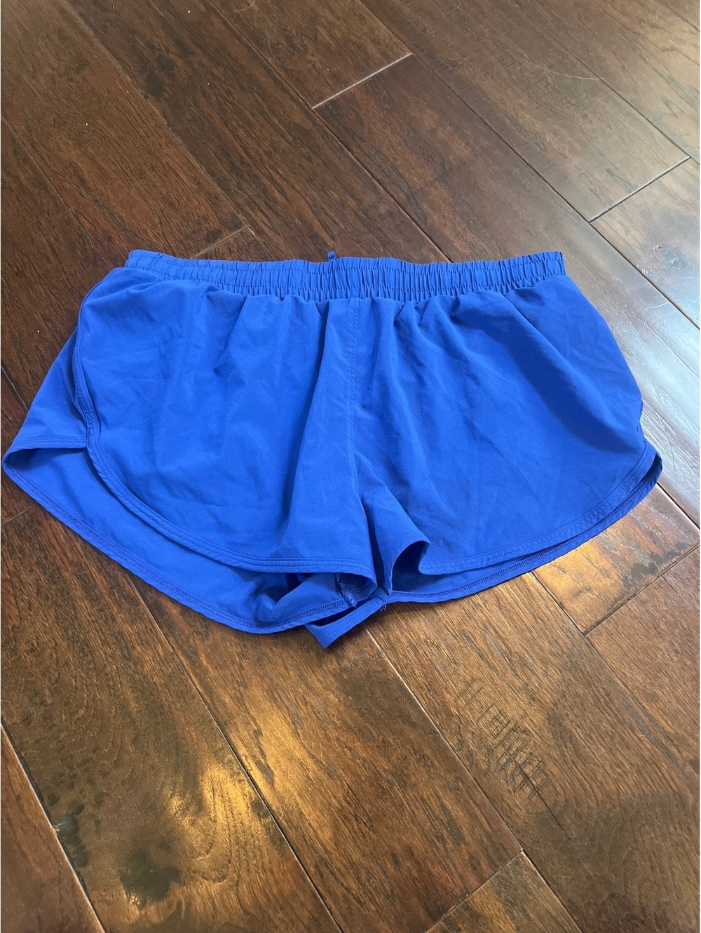 women’s all in motion blue shorts
